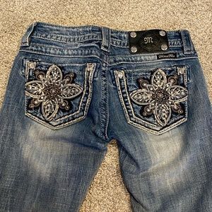 Miss Me Signature Rise Bootcut Jeans size 24
